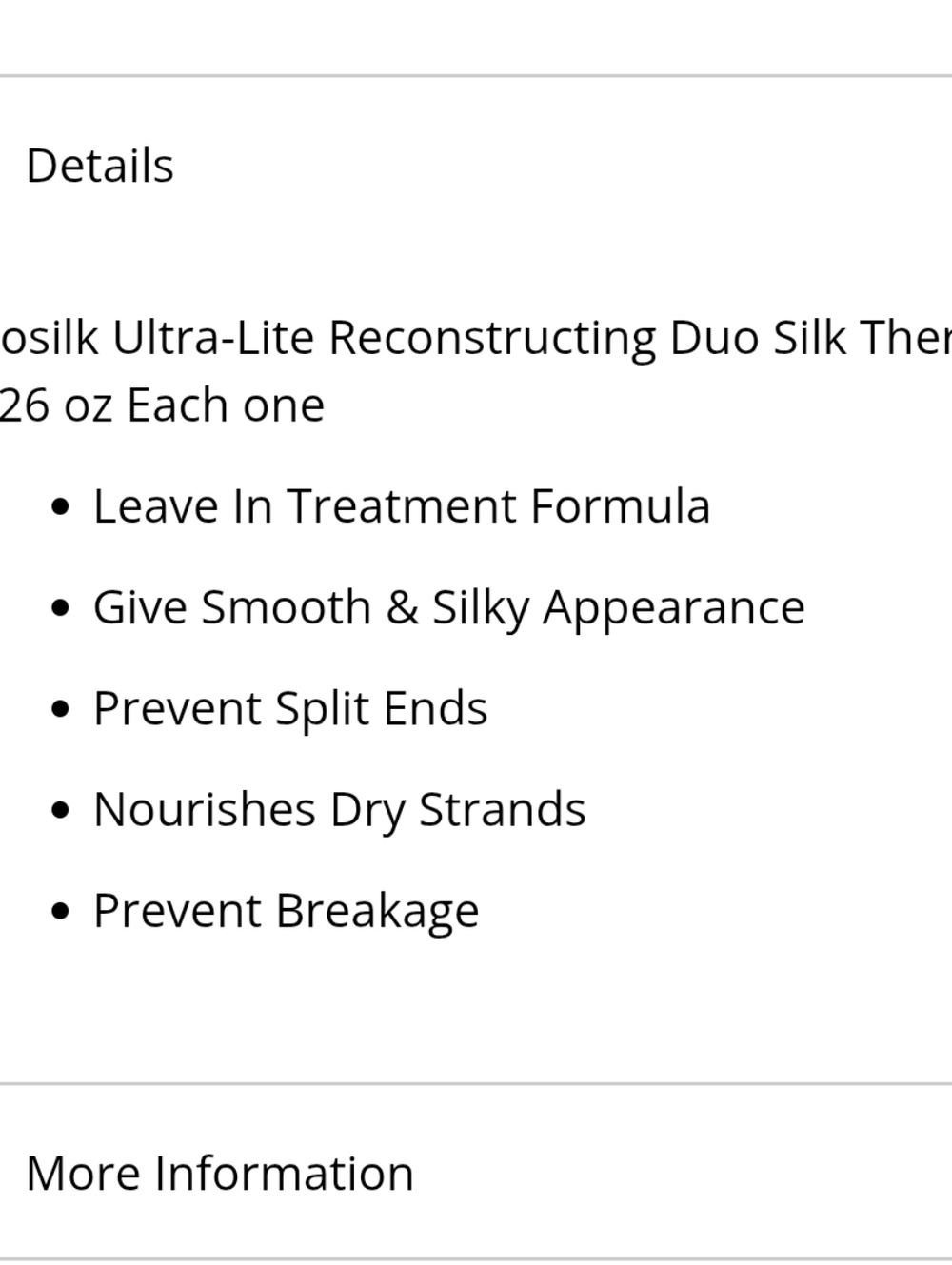 Biosilk Silk Therapy Lite Reconstructing Duo - Picture 6 of 7